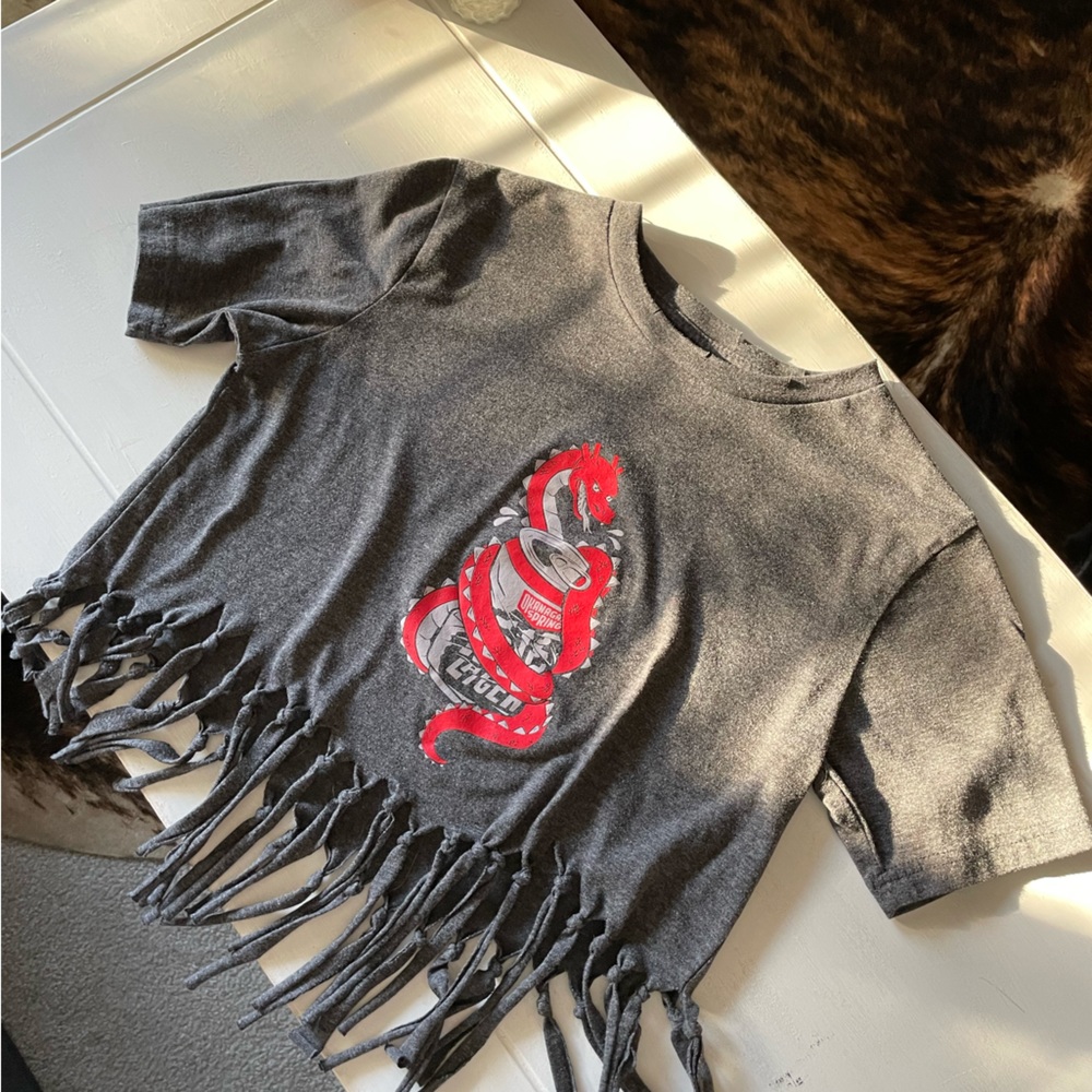 Customized Okanagan Spring Brewery Cropped Tee